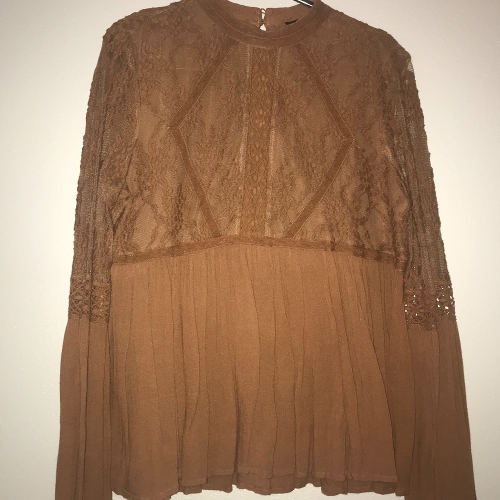 Brownish/Lace top
